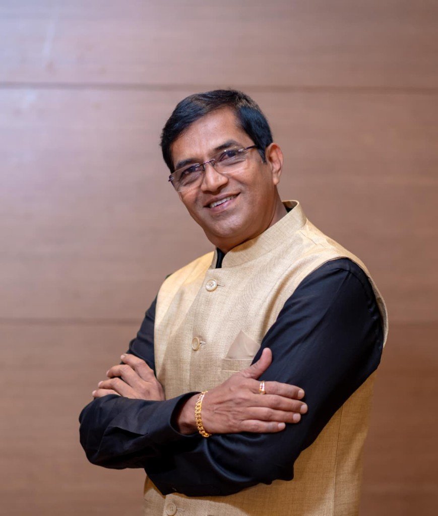 Portrait of Mr. Rajesh Khedekar, Founder of Khedekar's Builder & Developers